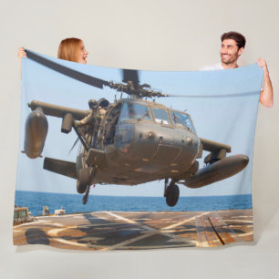 HH-60M BLACK HAWK FLEECE BLANKET