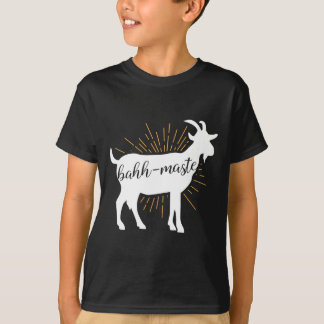 Hh-maste Goat Yoga Namaste Pun Shirt Gift Men And