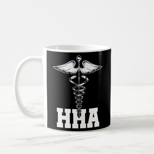Hha Home Health Aide-Gift For Coffee Mug (Left)