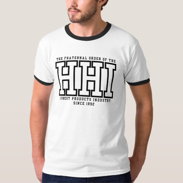 HHI Collegiate style ringer shirt (Front)