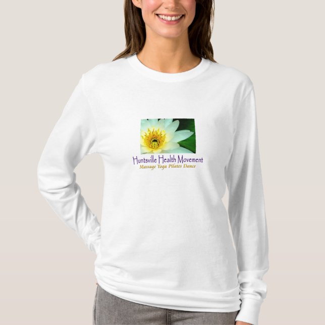 HHM "Asana Centre Lilly"  Long Sleeve T-Shirt (Front)