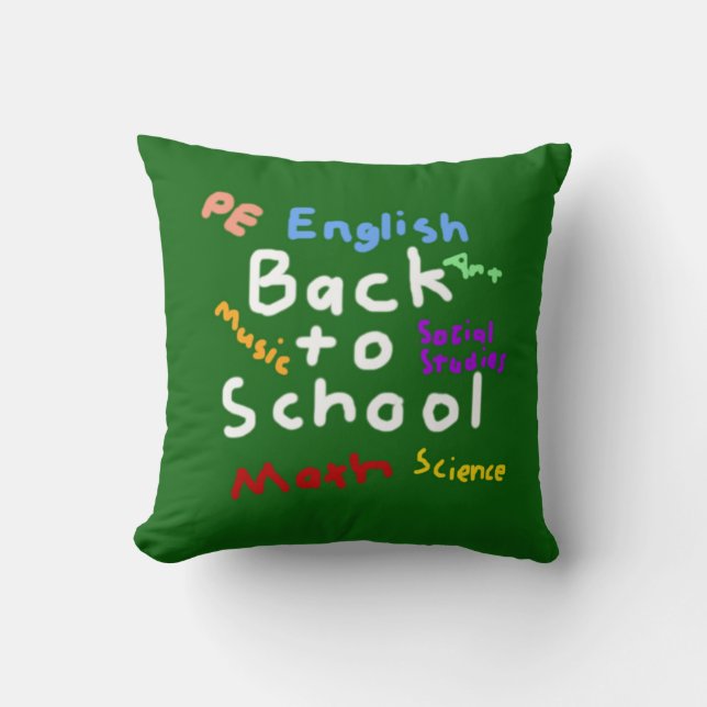 HI54EDU Back To School  Cushion (Front)