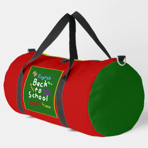 HI54EDU Back to School Duffle Bag