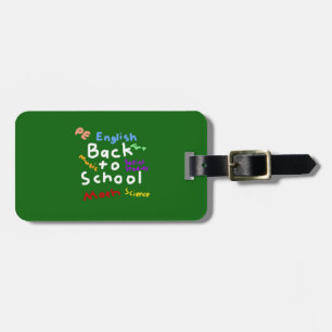HI54EDU Back to School Luggage Tag