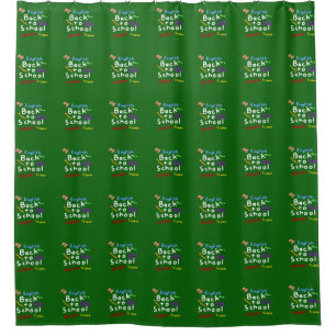 HI54EDU Back To School Shower Curtain