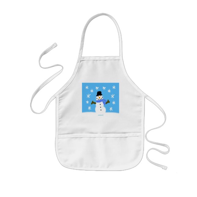 HI54WINT Snowie Kids Apron (Front)
