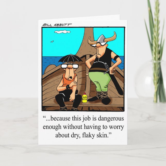 Hi And Hello Humour Greeting Card (Front)