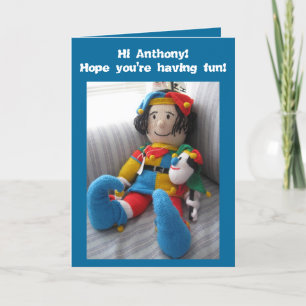 Hi Anthony#6 Thank You Card