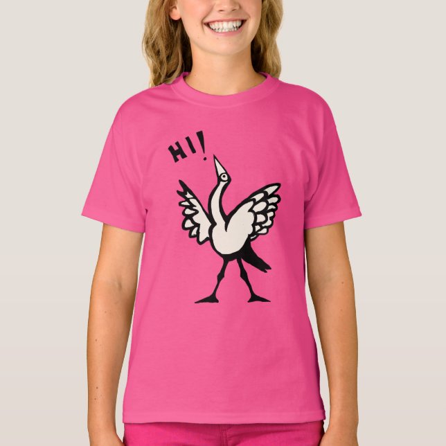 Hi birdie!  T-Shirt (Front)