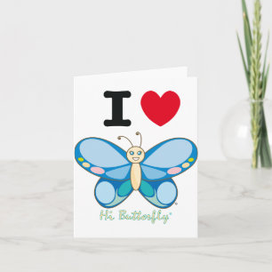 Hi Butterfly® Note Card