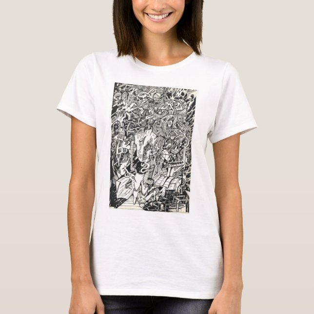 "Hi!", by Brian Benson T-Shirt (Front)