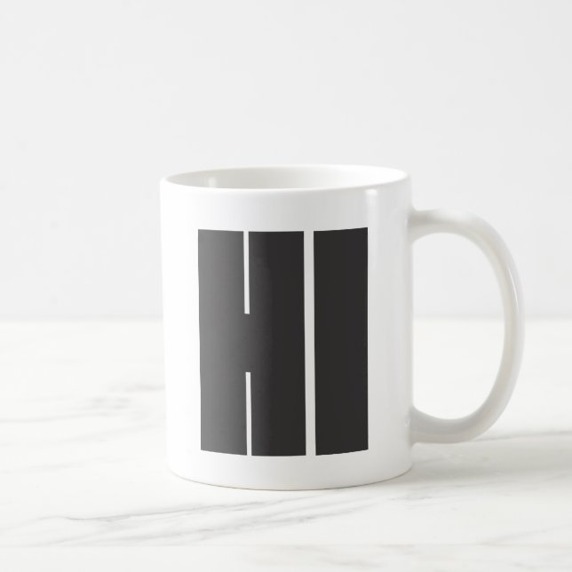 Hi Coffee Mug (Right)