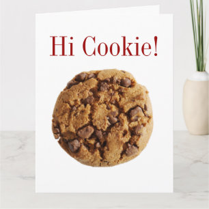 Hi Cookie BIG Greeting Card - SRF