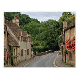 Hi Def Photography Castle Combe England Photo Print