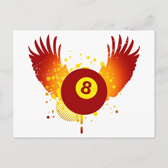 hi-fi billiards postcard (Front)