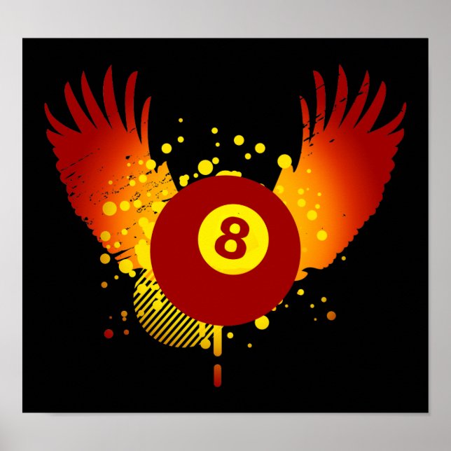 hi-fi billiards poster (Front)