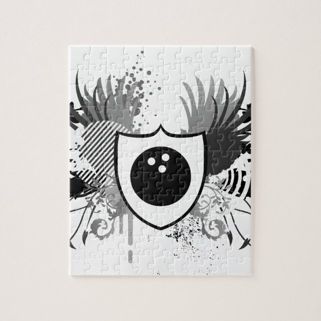 hi-fi bowling jigsaw puzzle (Vertical)