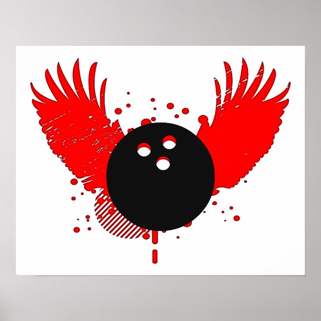 hi-fi bowling poster (Front)