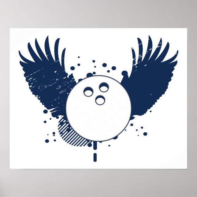 hi-fi bowling poster (Front)