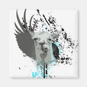 hi-fi llama. magnet