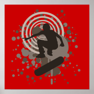 hi-fi skateboarding : bubbles : poster