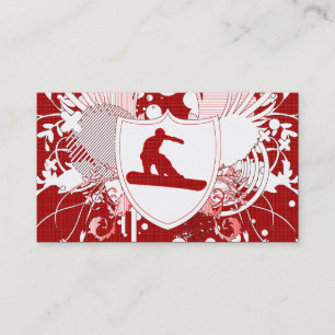 hi-fi snowboard business card