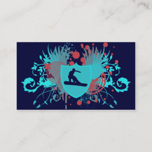hi-fi snowboard business card