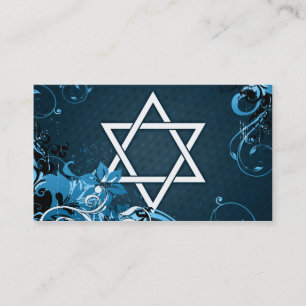 hi-fi star of david business card