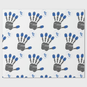 Hi five wrapping paper