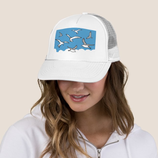 Hi Flying Birds Trucker Hat (In Situ)