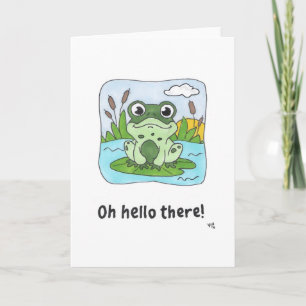 Hi - Frog Card