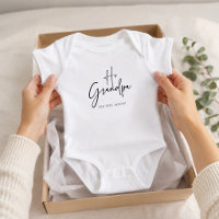 Hi Grandpa Baby Bodysuit