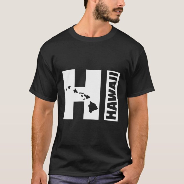Hi Hawaii Islands T-Shirt (Front)