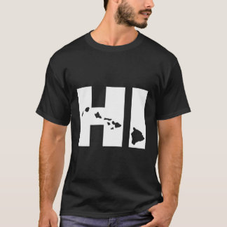Hi Hawaii Map T-Shirt