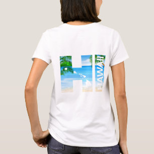 HI Hawaiian Islands Beach T-Shirt
