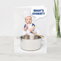 Hi Hello What's Cookin For Anyone Baby Chef Humour