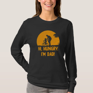 Hi Hungry I'm Dad Father's Day Dad Jokes Love Punc T-Shirt