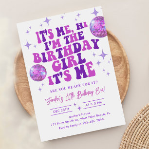 Hi It's me In my Birthday Era Birthday Invitation