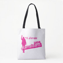 "Hi Kamala" – Shoulder Tote (tagline B)