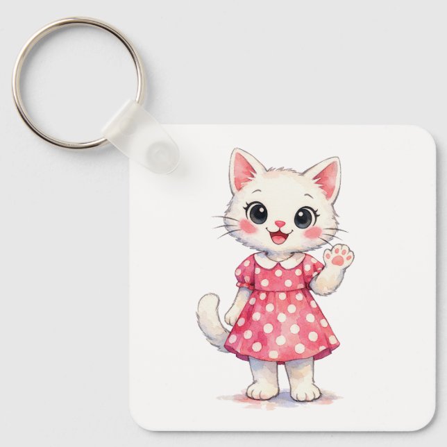 Hi Kitty! Key Ring (Front)