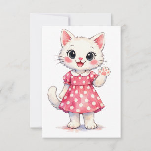 Hi Kitty! Thank You Card
