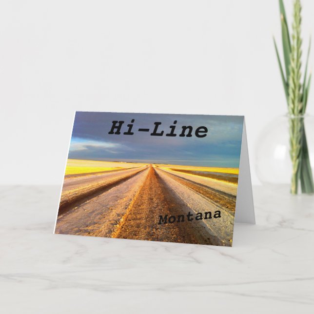 Hi-Line Montana Card (Front)