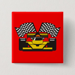 Hi Performance Driver 15 Cm Square Badge