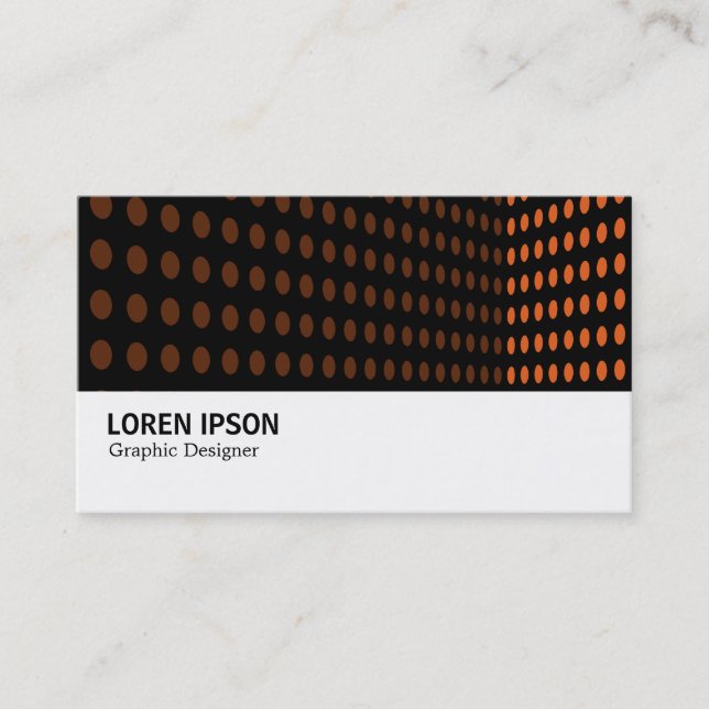 Hi-Phi - 0105 - Tone Corner - Orange Business Card (Front)