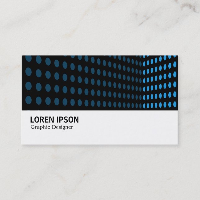 Hi-Phi - 0110 - Tone Corner - Blue Business Card (Front)
