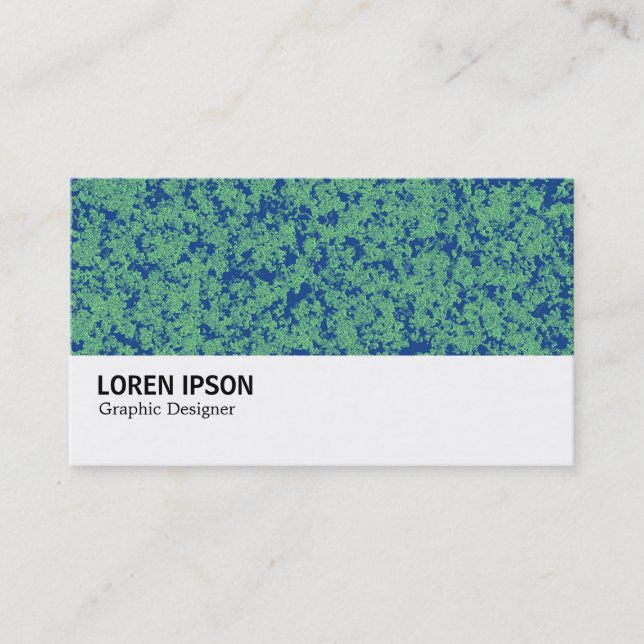 Hi-Phi - 0131 - Green Blue Marble Business Card (Front)
