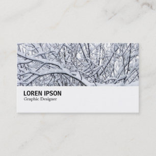Hi-Phi - 0132 - Snowy Branches Business Card