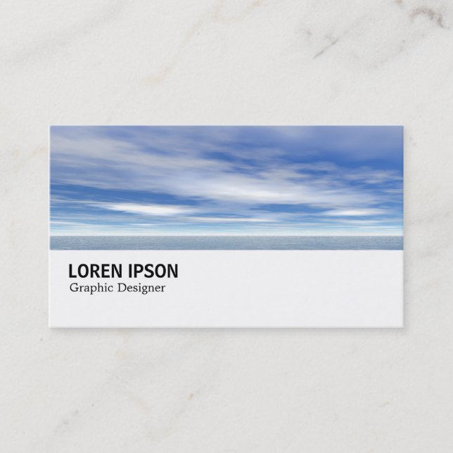 Hi-Phi - 0139 - Sea and Sky Business Card (Front)