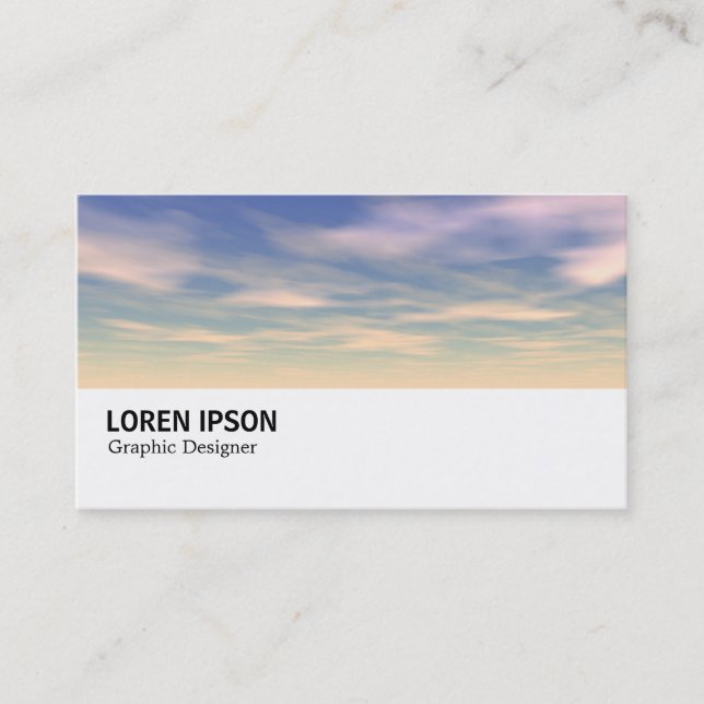 Hi-Phi - 0141 - Soft Sky Business Card (Front)