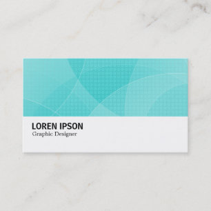 Hi-Phi - 0170 - Curves - Cyan Business Card